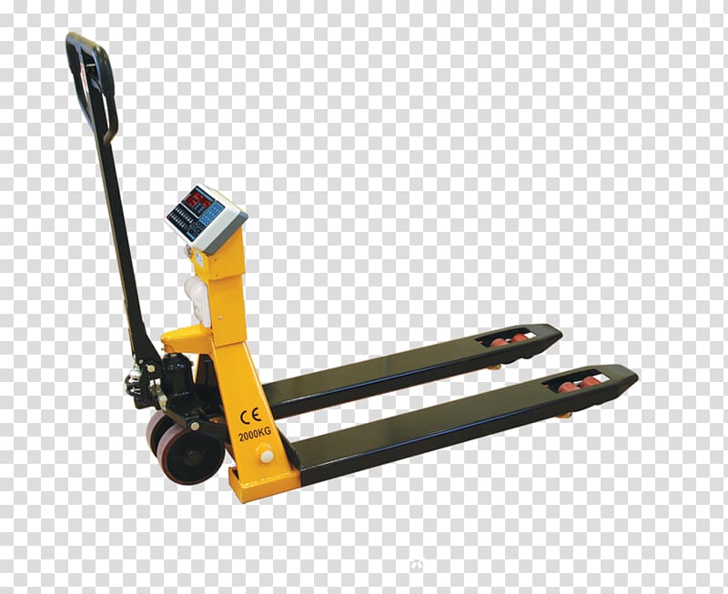 Pallet jack Measuring Scales Forklift, bant transparent background PNG clipart