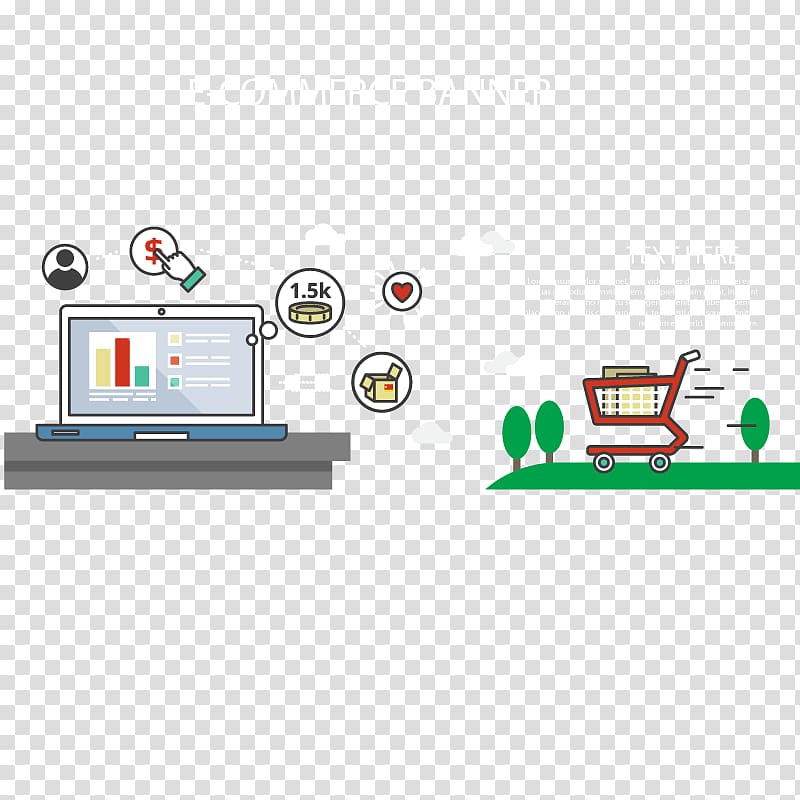 Computer programming Illustration, online shopping transparent background PNG clipart