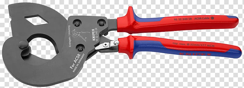Cutting Electrical cable Ratchet Tool Pliers, Pliers transparent background PNG clipart