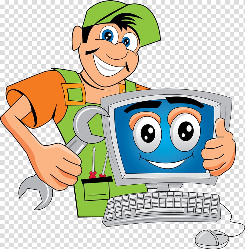 Computer repair technician Computer hardware Installation Personal computer, computer icon transparent background PNG clipart