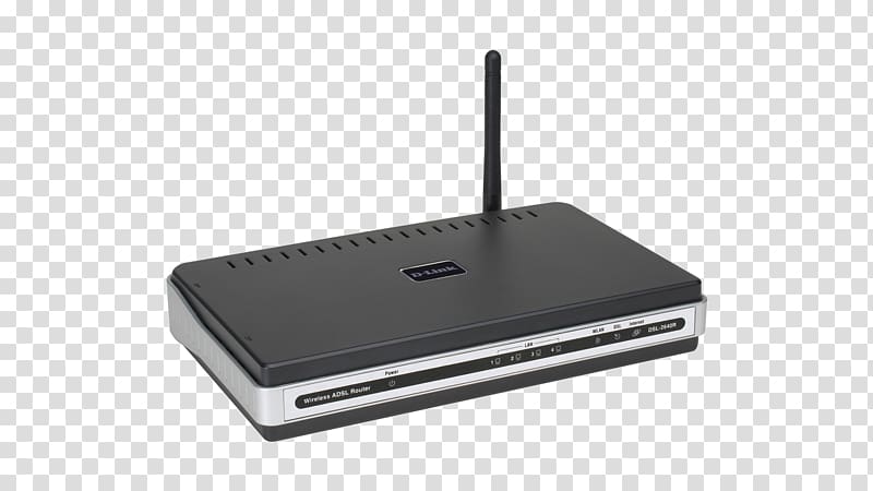 DSL modem Router D-Link Digital subscriber line, Adsl transparent background PNG clipart