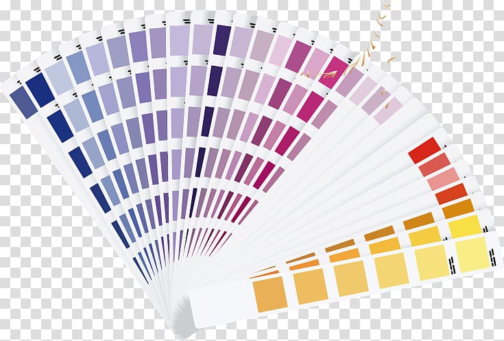 CMYK color model Printing , Abstract color fan pattern transparent background PNG clipart