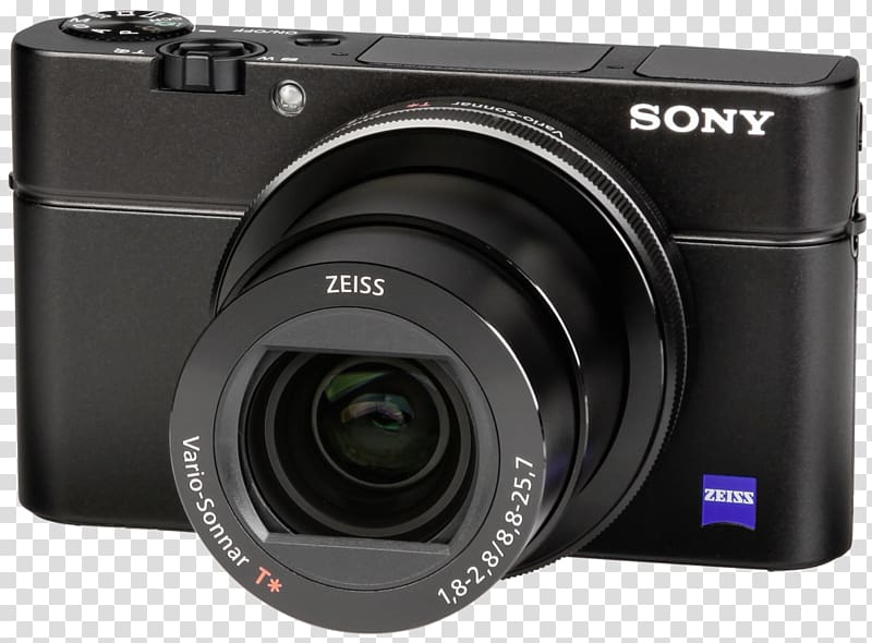 Sony Cyber-shot DSC-RX100 IV 索尼 Point-and-shoot camera, Camera transparent background PNG clipart