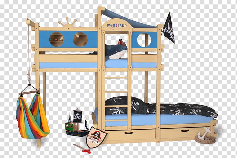 Bunk bed Furniture Child Table, woodland transparent background PNG clipart