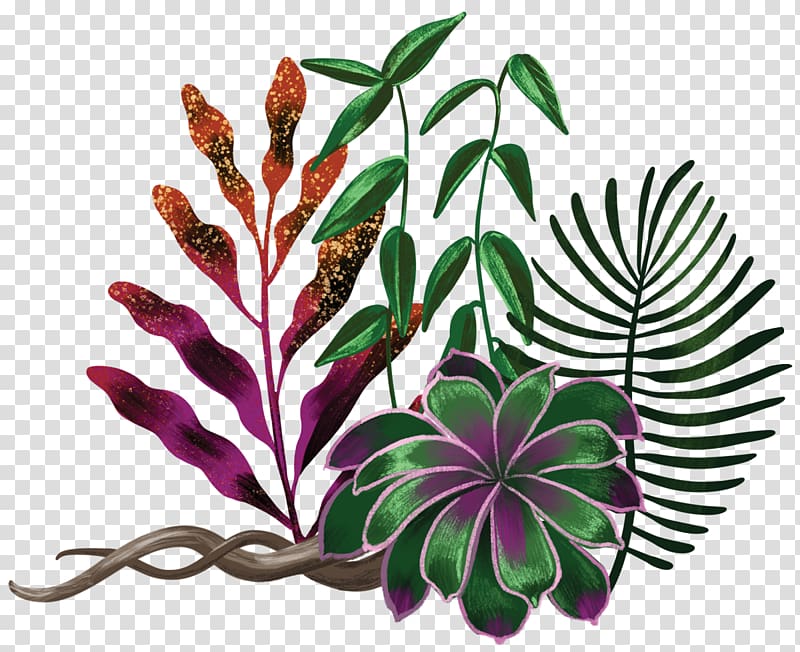 Botanical illustration Art Floral design Ayahuasca, enlightenment transparent background PNG clipart