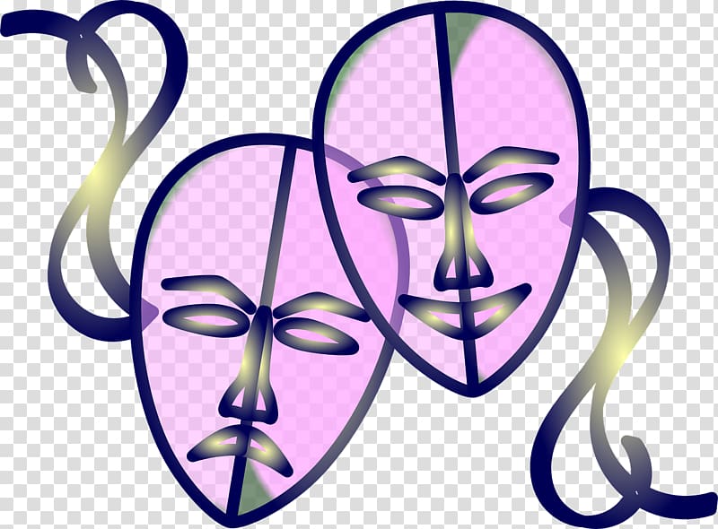 Theatre Drama Mask , theater transparent background PNG clipart
