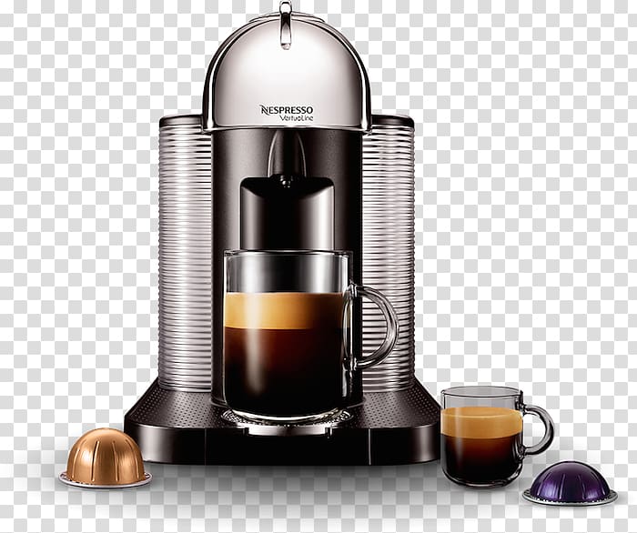 Espresso Machines Coffee Nespresso VertuoLine, true confessions transparent background PNG clipart