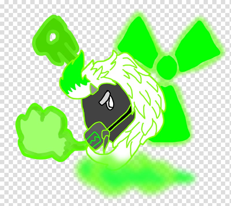 Radioactive Monster Neopets , graffiti style transparent background PNG clipart