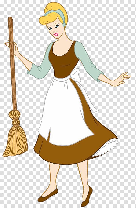Cinderella, Cinderella Broom , Cinderella Broom transparent background PNG clipart