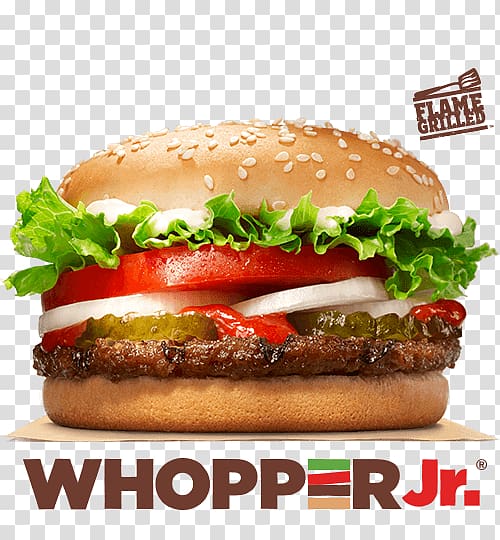 Whopper Hamburger Chicken sandwich French fries Big King, burger king transparent background PNG clipart