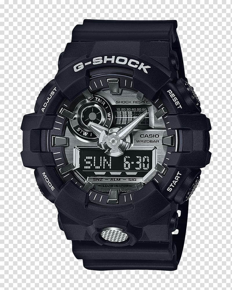 G-Shock GA-710 Watch Casio G-Shock GA100, watch transparent background PNG clipart