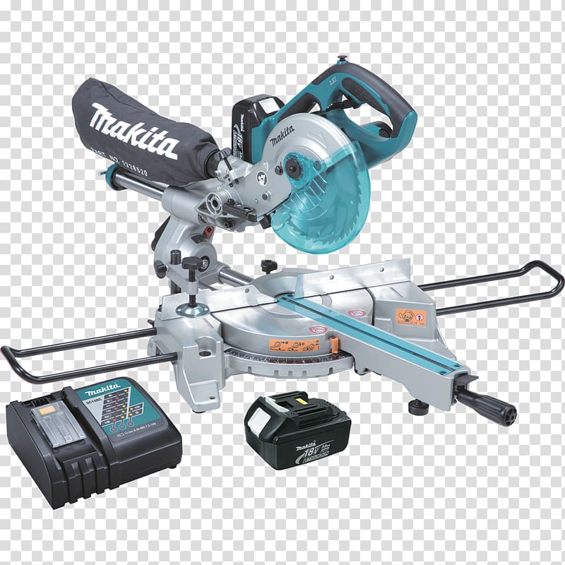 Miter saw Makita Tool Miter joint, saw transparent background PNG clipart