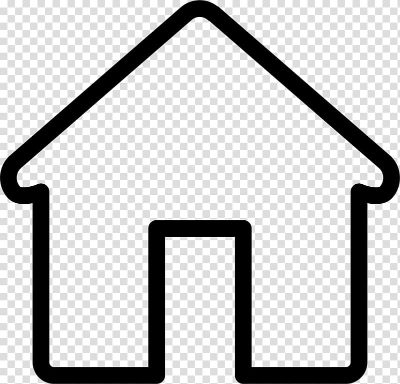 black and blue house illustration, Computer Icons Home , house icon transparent background PNG clipart