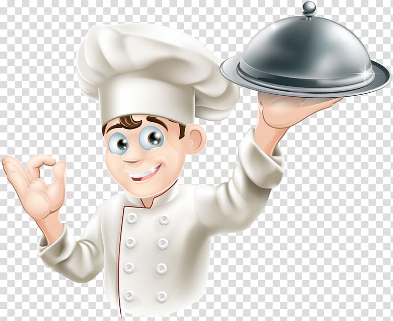 Hamburger French fries Chef , chief transparent background PNG clipart