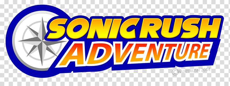 Sonic Rush Adventure Nintendo DS Game Logo, sonic rush adventure transparent background PNG clipart