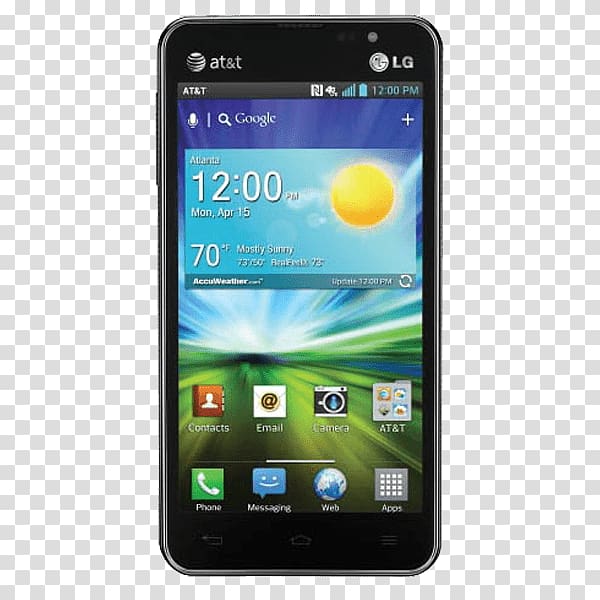 LG Android Smartphone AT&T GSM, Mobile Repair transparent background PNG clipart