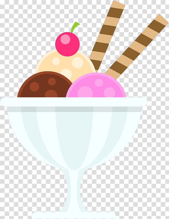 Ice cream cone Sundae , ice cream transparent background PNG clipart