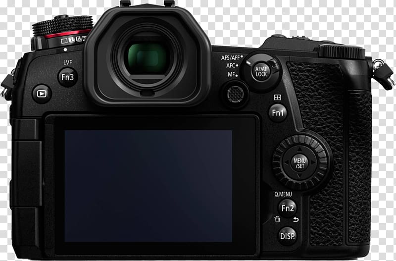 Panasonic Lumix DC-G9 Micro Four Thirds system Mirrorless interchangeable-lens camera, camera transparent background PNG clipart