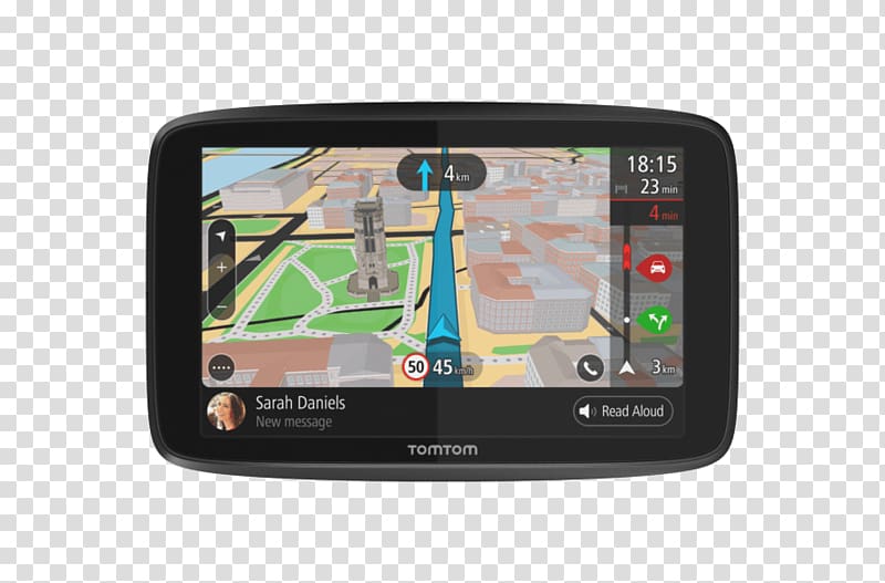 GPS Navigation Systems Car TomTom GO 620 Satellite navigation, car transparent background PNG clipart