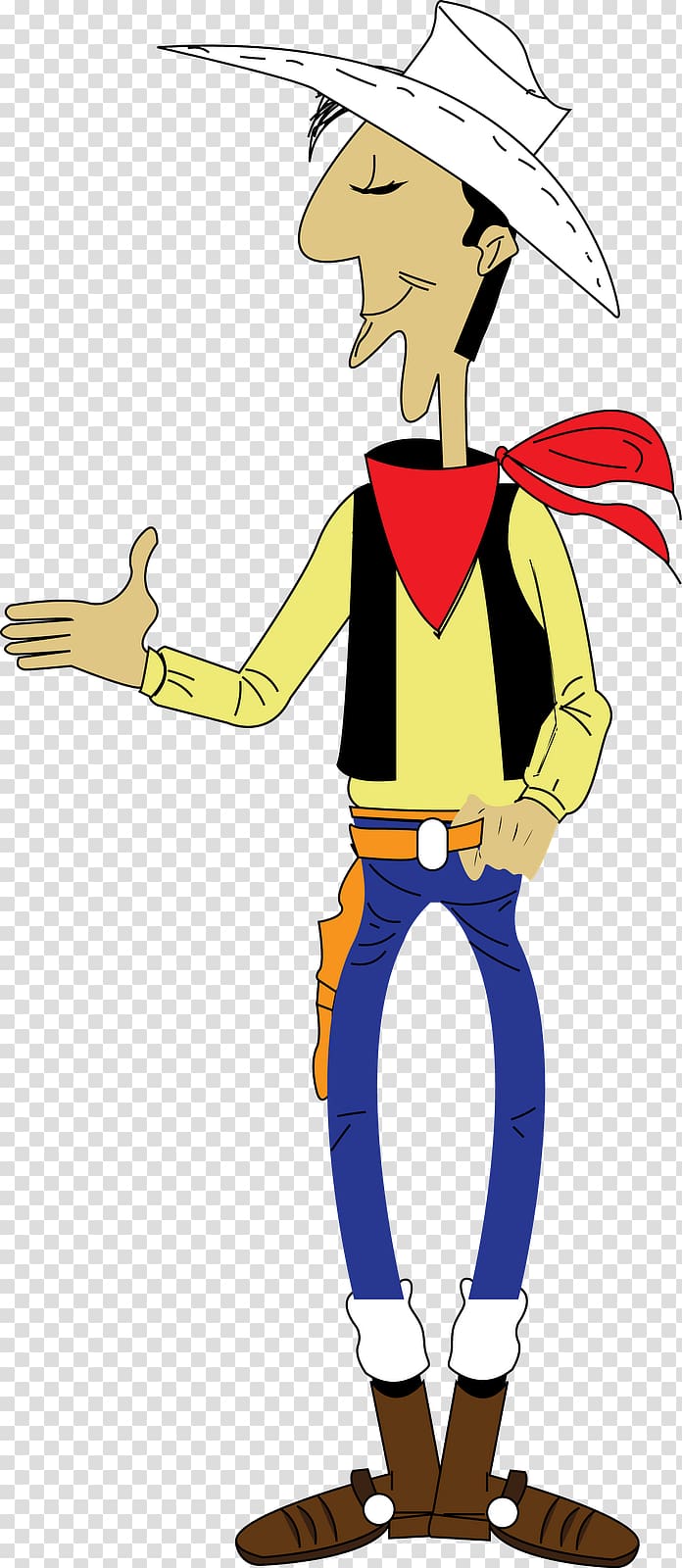 Lucky Luke American frontier Cartoon Comics, others transparent background PNG clipart