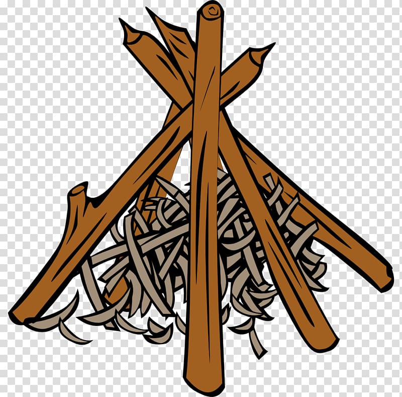 Tipi Campfire Fire making , cooking pot transparent background PNG clipart