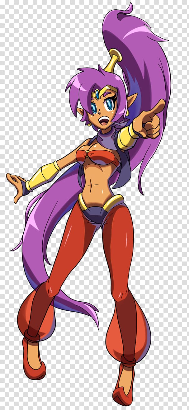 Shantae: Half-Genie Hero Shantae and the Pirate\'s Curse TV Tropes Anime, shantae big belly transparent background PNG clipart