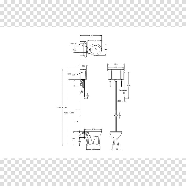 Cistern Flush toilet Ceramic Bidet, toilet Pan transparent background PNG clipart