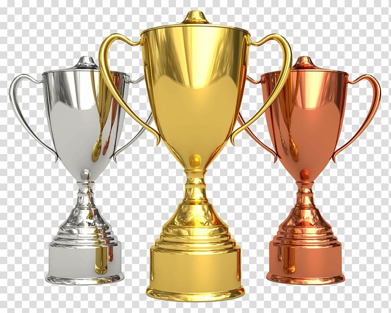 Trophy Award Competition Cup Medal, golden cup transparent background PNG clipart