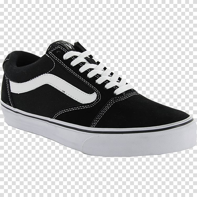black and white Vans Old Skool, Hoodie Vans T-shirt Skate shoe, shoes transparent background PNG clipart