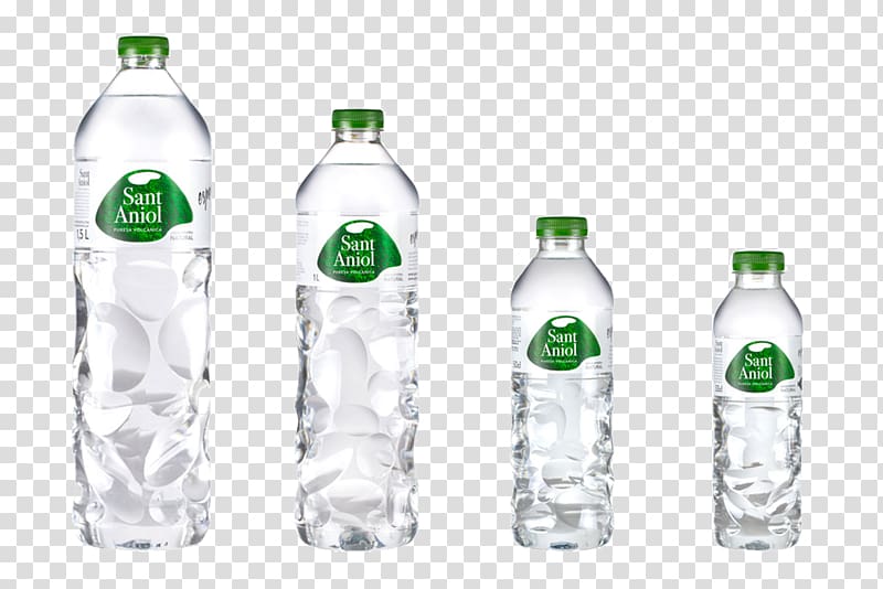 Sant Aniol dAguja Sant Aniol de Finestres Bottle Mineral water, Size bottle transparent background PNG clipart