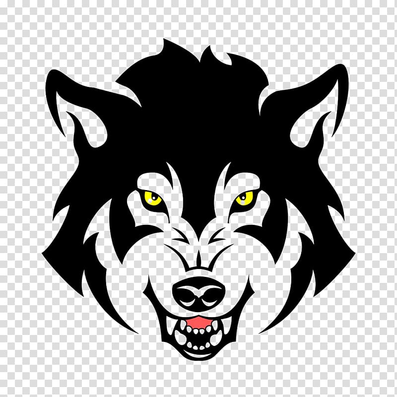 Wolf face , Gray wolf illustration , Wolf transparent