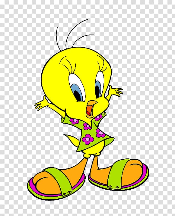 Tweety Daffy Duck Greeting Bugs Bunny Sylvester, piu piu transparent background PNG clipart