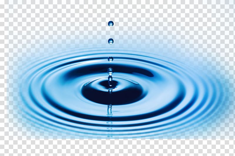 Drop Wastewater, Azure water droplets transparent background PNG clipart