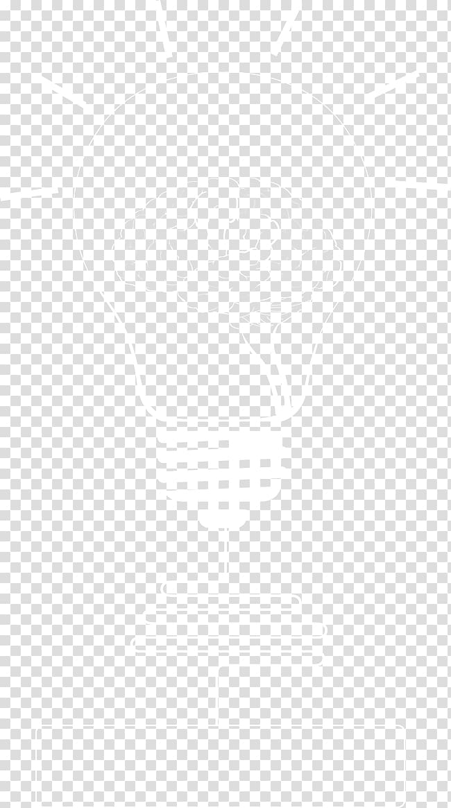 White Textile Black Angle Pattern, light bulb,illumination transparent background PNG clipart