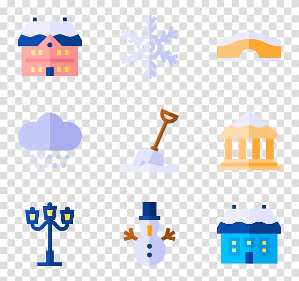 Computer Icons Building , Winter Town transparent background PNG clipart