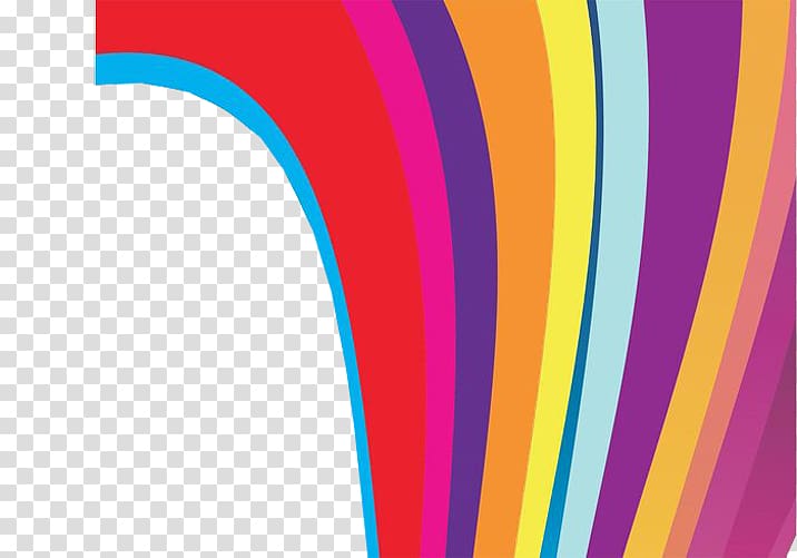 Line Rainbow Graphic design, Rainbow lines background transparent background PNG clipart