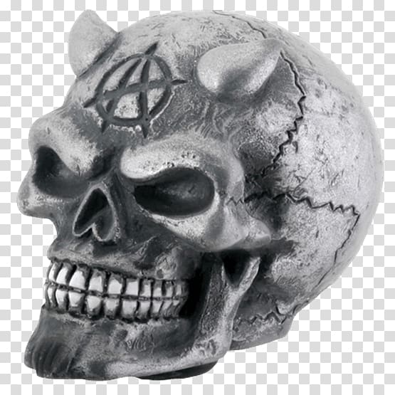 Car Gear stick Human skeleton Shift Knob, skull devil transparent background PNG clipart