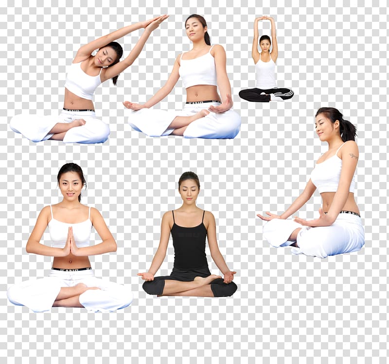 Yoga mat Woman, Yoga transparent background PNG clipart