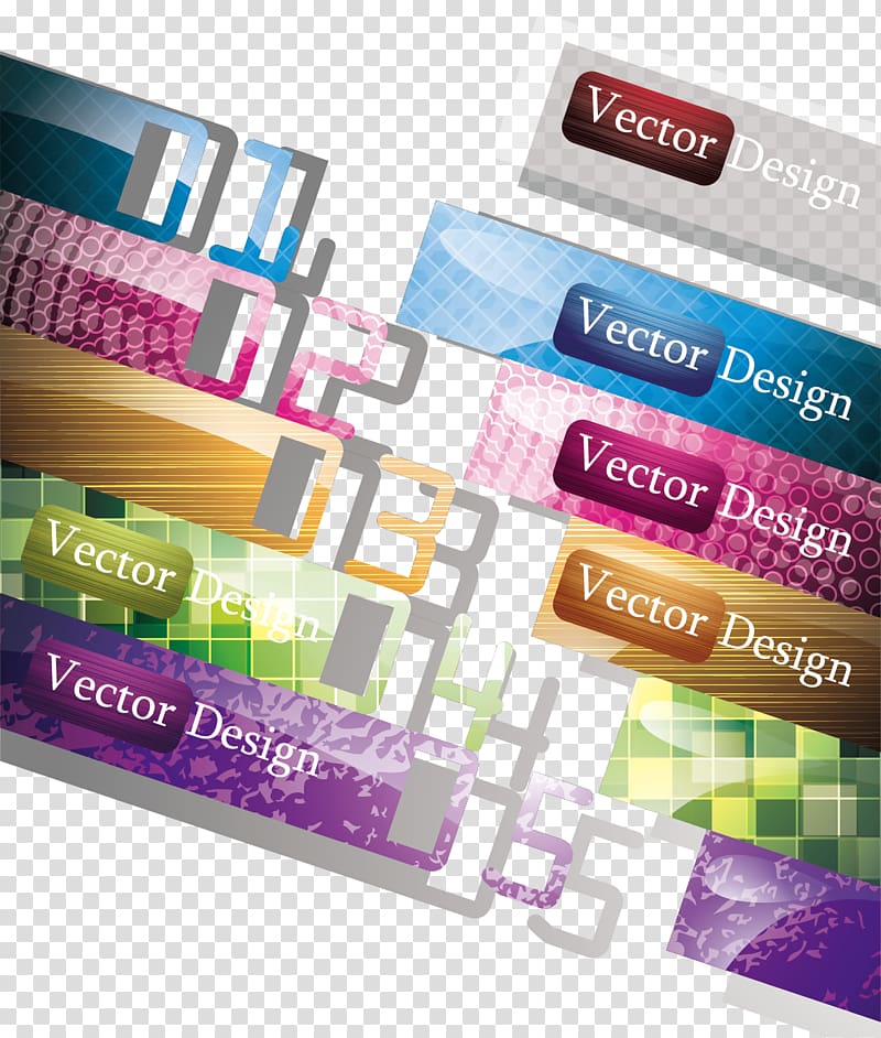 Web banner, Beautifully colorful fashion label transparent background PNG clipart
