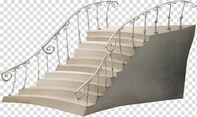 Stairs Handrail Scrap Wrought iron Stone, stair transparent background PNG clipart