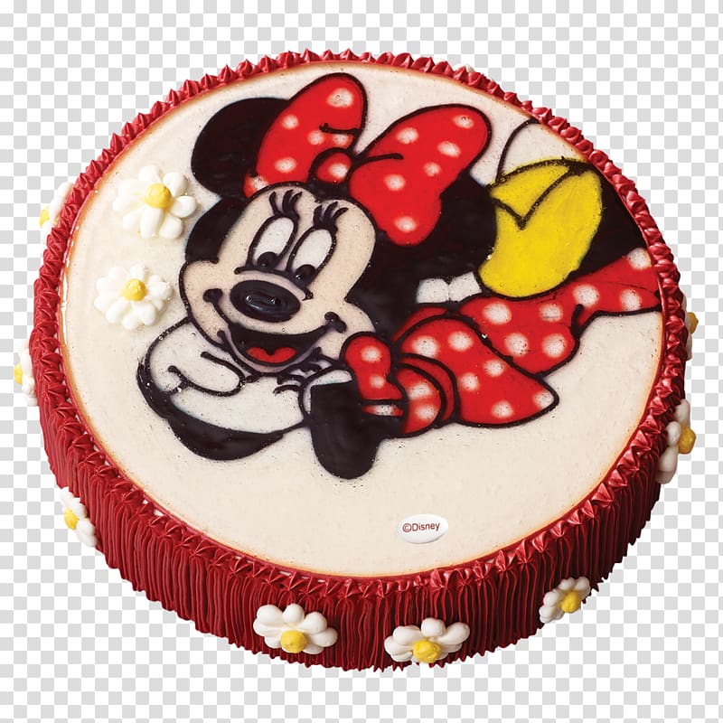 Birthday cake Chocolate cake Minnie Mouse Cake decorating, minnie mouse center activity transparent background PNG clipart