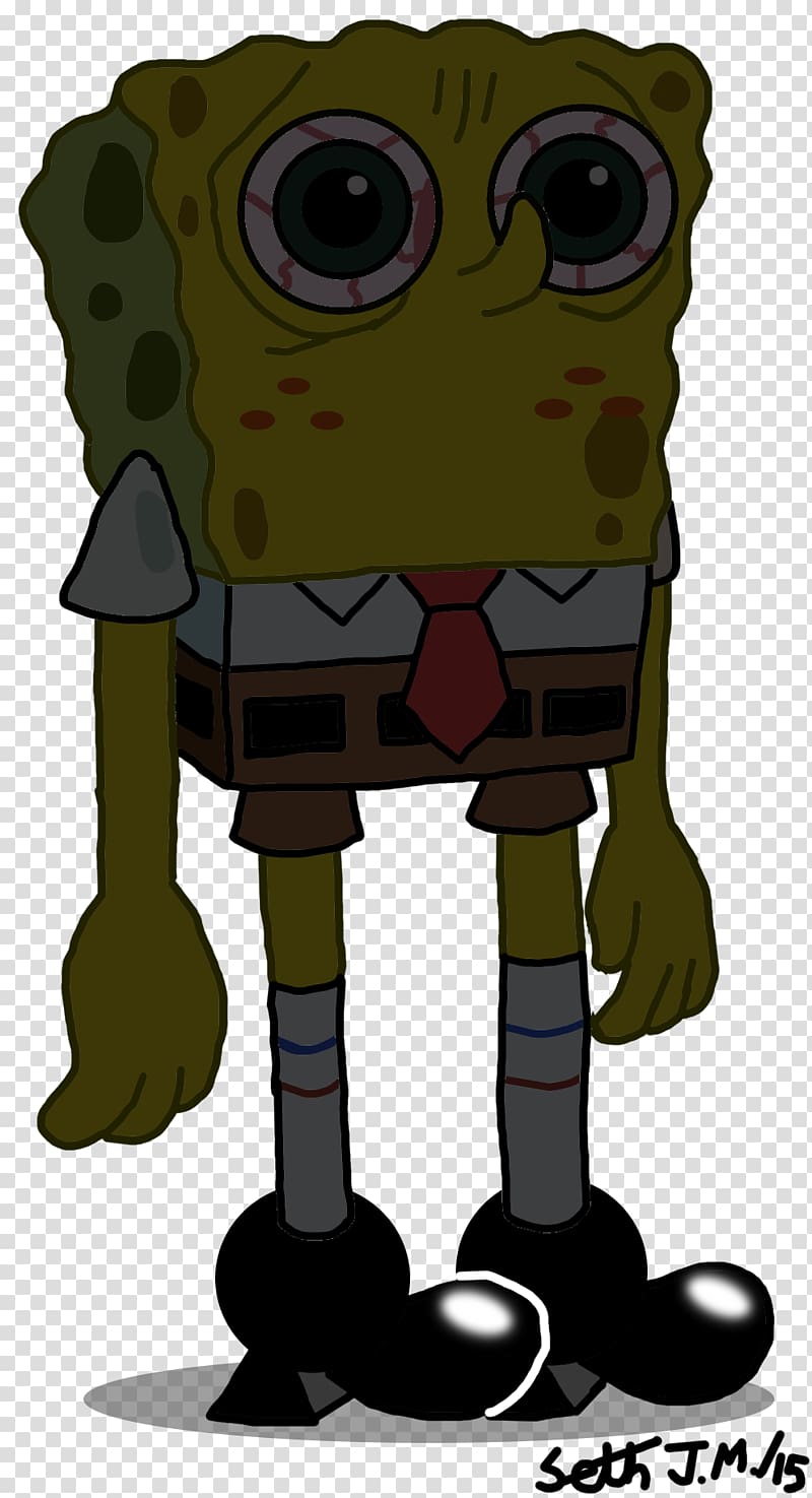 Squidward Tentacles Bikini Bottom Creepypasta Fan art, others transparent background PNG clipart