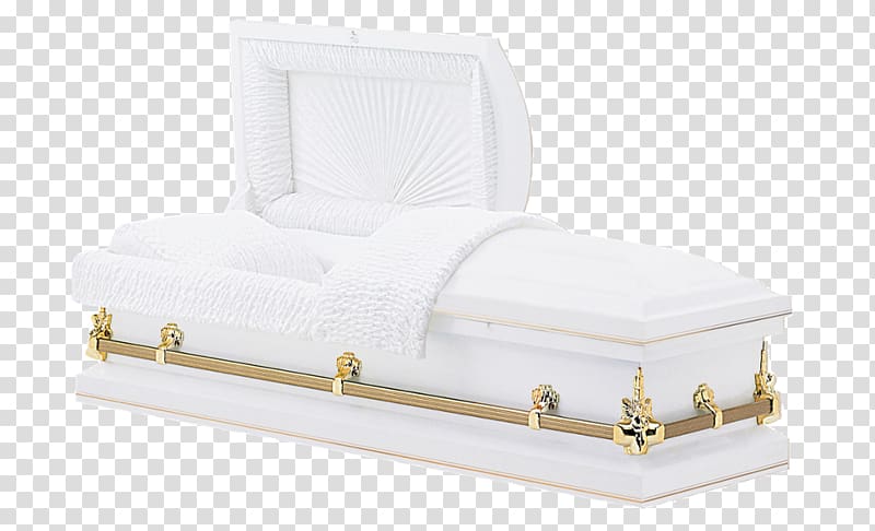 Caskets Burial vault Cremation Funeral, metal coffin transparent background PNG clipart