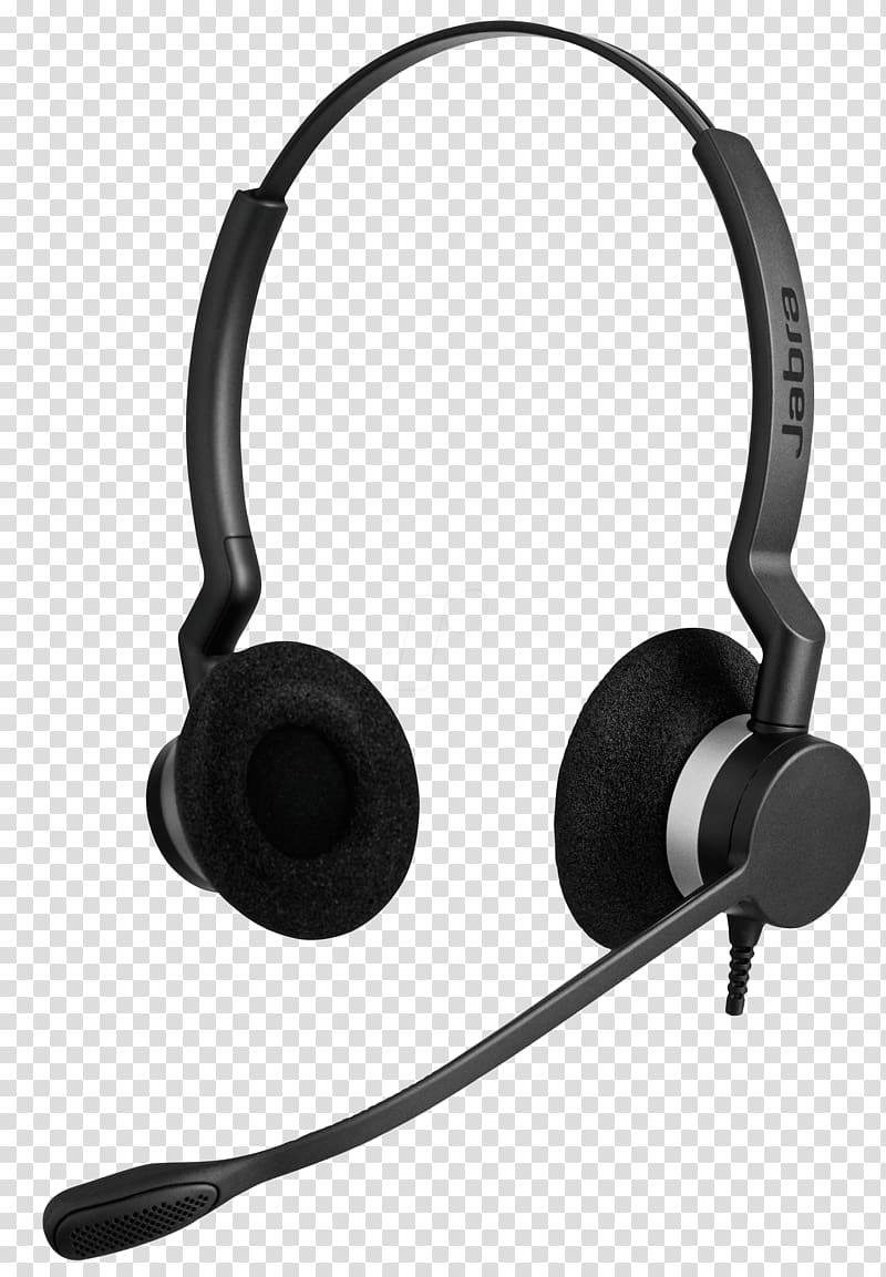 Noise-cancelling headphones Jabra Noise-canceling microphone Headset, microphone transparent background PNG clipart