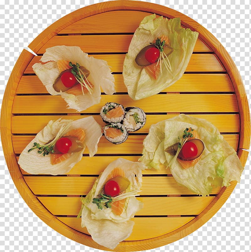 Dim sum Japanese Cuisine Sushi Makizushi, Japanese cuisine transparent background PNG clipart