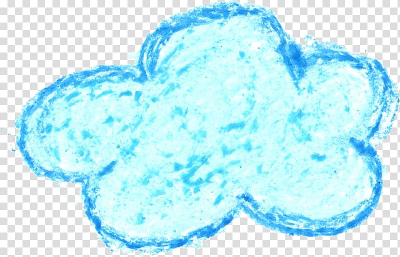 Drawing Crayon Cloud Color, CRAYONS transparent background PNG clipart