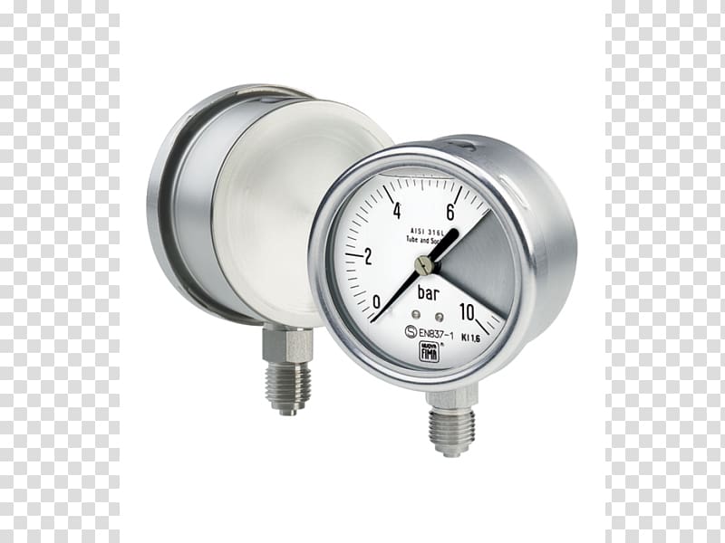 Gauge Pressure measurement Sensor Manometers, others transparent background PNG clipart