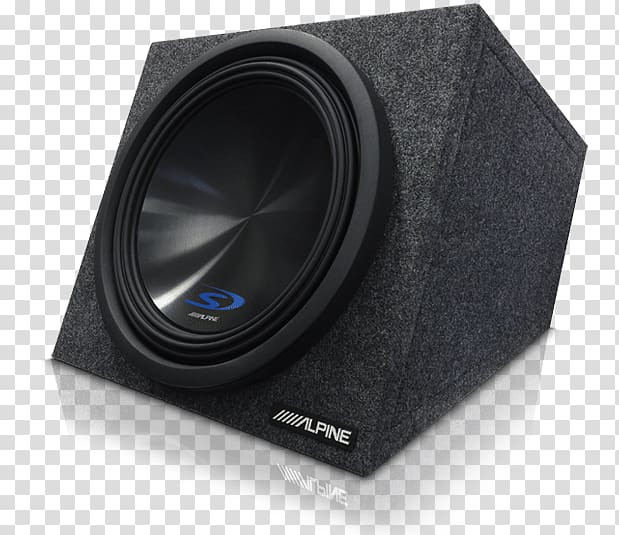 Subwoofer Computer speakers Alpine Electronics Loudspeaker enclosure Amplifier, speaker box transparent background PNG clipart