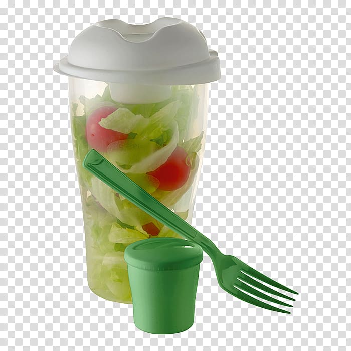 Caesar salad Salad dressing Mug plastic, salad Fork transparent background PNG clipart