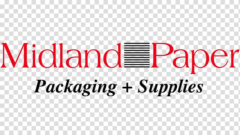 Midland Paper Logo Brand Product, corrugated tape transparent background PNG clipart